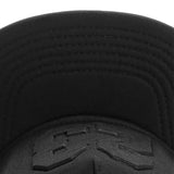 Trendy flat brimmed hat mesh breathable windproof