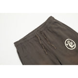 HS Pant Retro Printed Loose Autumn and winter