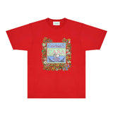 Casablanca T Shirts Fashion Print Street