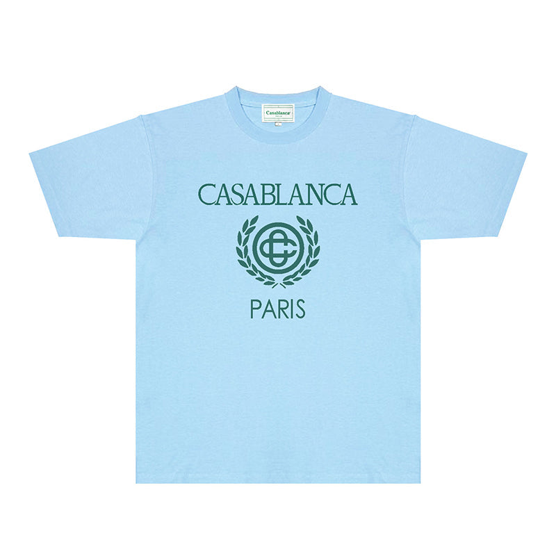 Casablanca T Shirts Fashion Print Street