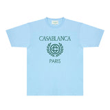 Casablanca T Shirts Fashion Print Street