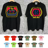 Rhude T Shirts Printed Trendy Pure Cotton