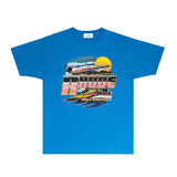 Rhude T Shirts Printed Trendy Pure Cotton