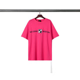 We11 Done T Shirts Men's and Women's Same Loose Letter Printing