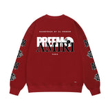 Amiri Sweatshirt Printed Trendy Pure Cotton