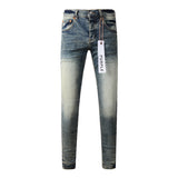 Purple Brand Jeans Pure Cotton High Street Trend #9042