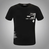 Dsq2 T Shirt Casual Sports Printed Short Sleeve Summer