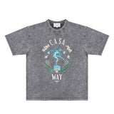 Casablanca Distressed T-Shirt