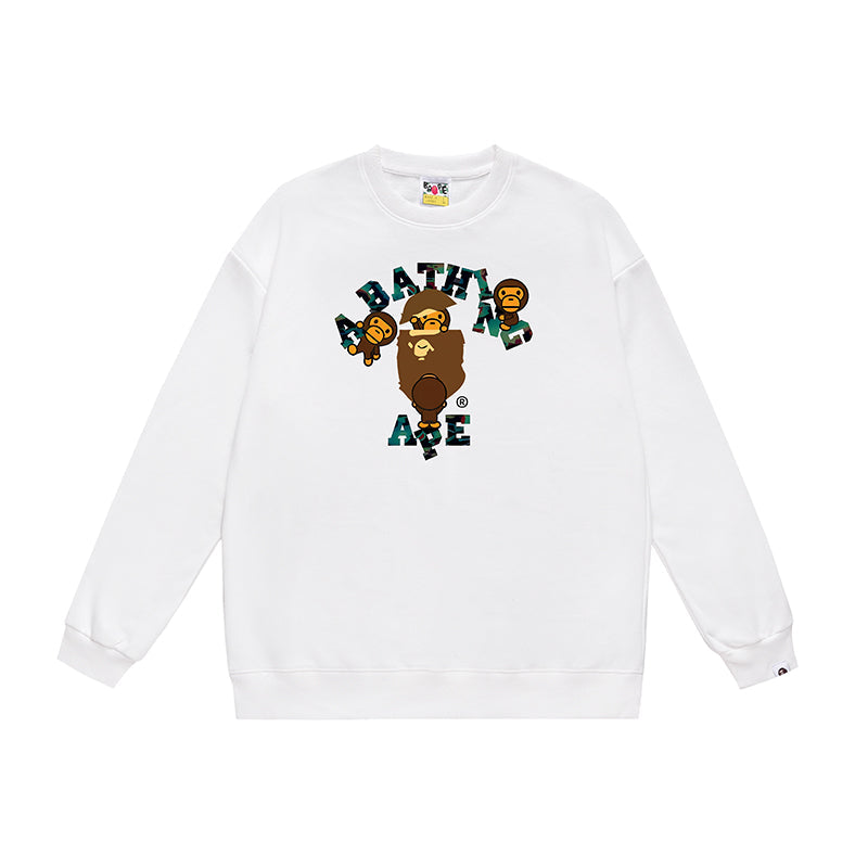 Bathing ape Crew neck sweatshirt