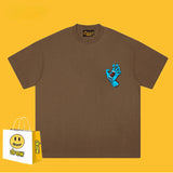 Drew T Shirts Cotton Summer Loose Men's Short Sleeve