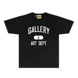 Gallery Dept T Shirt Retro Printed Loose Short-Sleeved Shirt