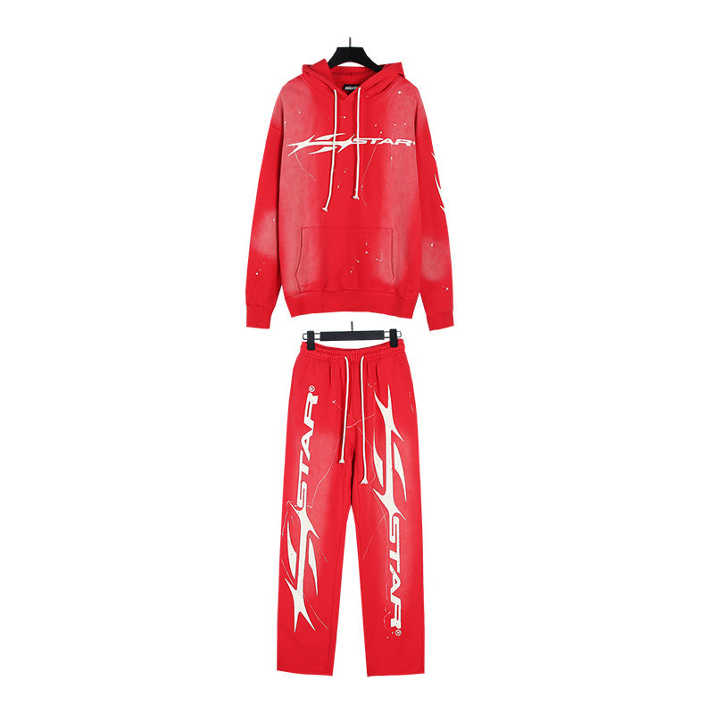 HS Hoodie And Pants Two-Piece Set