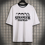 Stranger Things T Shirt Stranger Things Stranger Things Short Sleeve T-shirt Men's and Women's Loose Casual Large Size Couple Cotton Summer