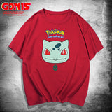 Men and Women Pokemon Pikachu T Shirt Pikachu Short Sleeve T-shirt for Men