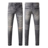 Purple Brand Jeans Pure Cotton High Street Trend #9107