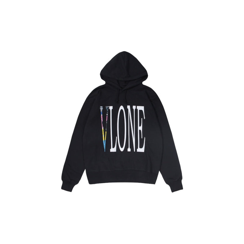 Vlone Hoodie Autumn and Winter Color Pot Graffiti Printing