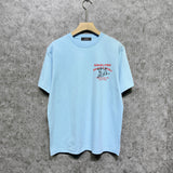 Amiri t shirts bull printing short sleeve