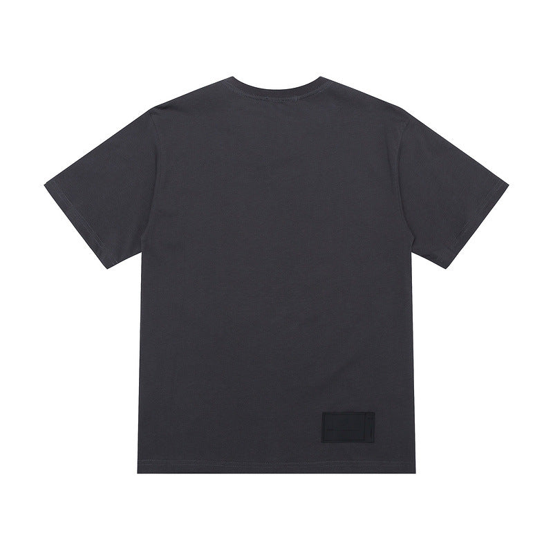 We11 Done T Shirts Embroidered Bear Pattern Men and Women Same Style Summer Pure Cotton