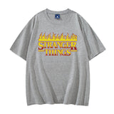 Stranger Things T Shirt Women's Summer Stranger Things Stranger Things Crew Neck Cotton T-shirt