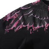 Marcelo Burlon T Shirt MB Wings Pattern Pure Cotton Men and Women Same Style
