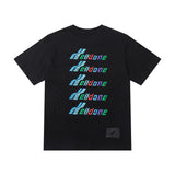 We11 Done T Shirts We11done Logo Color Letter Printing Casual Summer Men and Women Same Style