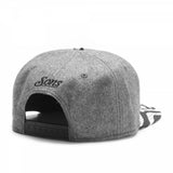 Trendy flat brimmed hatletterc spring summer sun hat
