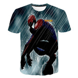Marvel T Shirt Summer T-shirt Printed T-shirt Short Sleeve