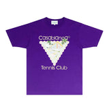 Casablanca T Shirts Fashion Print Street