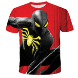 Marvel T Shirt Summer Short Sleeve T-shirt Printed T-shirt