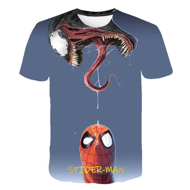 Marvel T Shirt Summer T-shirt Printed T-shirt Short Sleeve