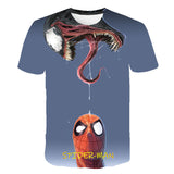 Marvel T Shirt Summer T-shirt Printed T-shirt Short Sleeve