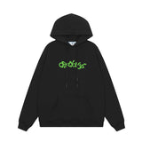 OFF WHITE Hoodie Trendy Street Style Personalized Cotton