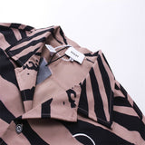 Rhude T Shirt Zebra Letter Embroidery Casual Short Sleeve Shirt, Shorts
