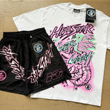 HS T-Shirt And Shorts Two-Piece Set