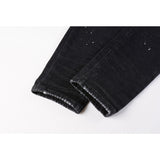 Purple Brand Jeans Pure Cotton High Street Trend #9035