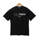 Palm Angels T Shirts Angel Letter Print Short-Sleeve T-shirt Men's Half Sleeve