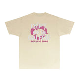 Gallery Dept T Shirt Retro Printed Loose Short-Sleeved Shirt