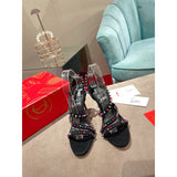 Louboutin-style red bottom shoes pure original high quality cl red bottom pure lust style high heels women's shoes - size high heels sandals banquet single product classy