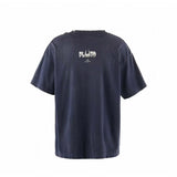 Men Vintage T-Shirts Saint Michael  Co-branded Anime "PLUTO"