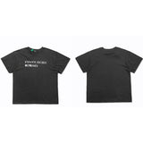 ERD T Shirts Short Sleeve Retro Slogan T-shirt Cotton