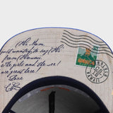 Trendy flat brimmed hat hawaii cap sunshade breathable