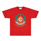 Casablanca T Shirts Fashion Print Street