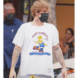 Mens Vintage T-Shirts VINTAGE Old Printed Crew Neck Short Sleeve T-Shirt