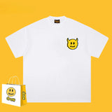 Drew T Shirts Short Sleeve Cola Loose round Neck