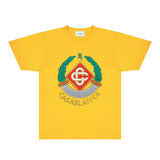 Casablanca T Shirts Fashion Print Street