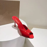 Louboutin-style red bottom shoes european station clcm nude red bottom stiletto high heels summerplus size women's shoes sexyelegant catwalk shoes