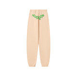 Sp5der Sweatpants Cobweb Puff Print Pure Cotton