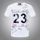 Dsq2 T Shirt Casual Sports Printed Short Sleeve Summer Men