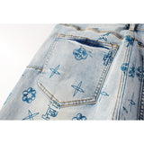 Purple Brand Jeans Pure Cotton High Street Trend
