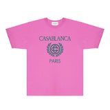 Casablanca T Shirts Fashion Print Street